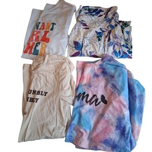 Bundle Of Maternity Tees Size LG/XL